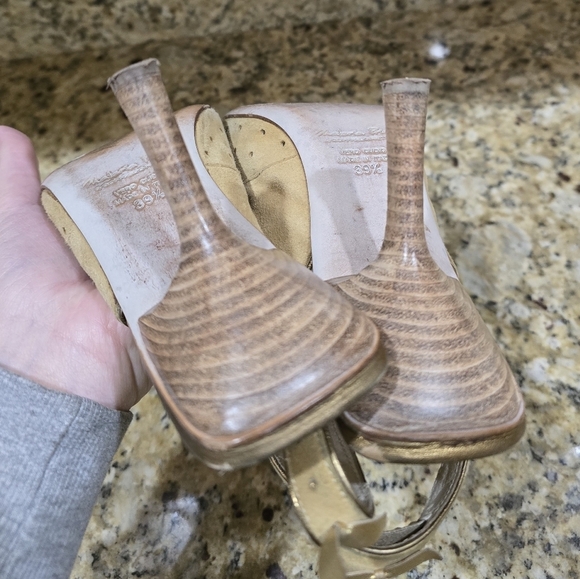 MATERIA PRIMA by GOFFREDO FANTINI Pumps Round Toe Slingback Suede EU 39.5 | US 9 - Picture 6 of 8